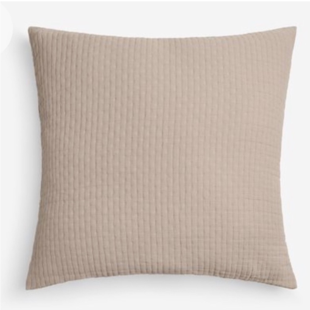 NWOT Parachute 25”x25” Organic Cotton Pillow Cover